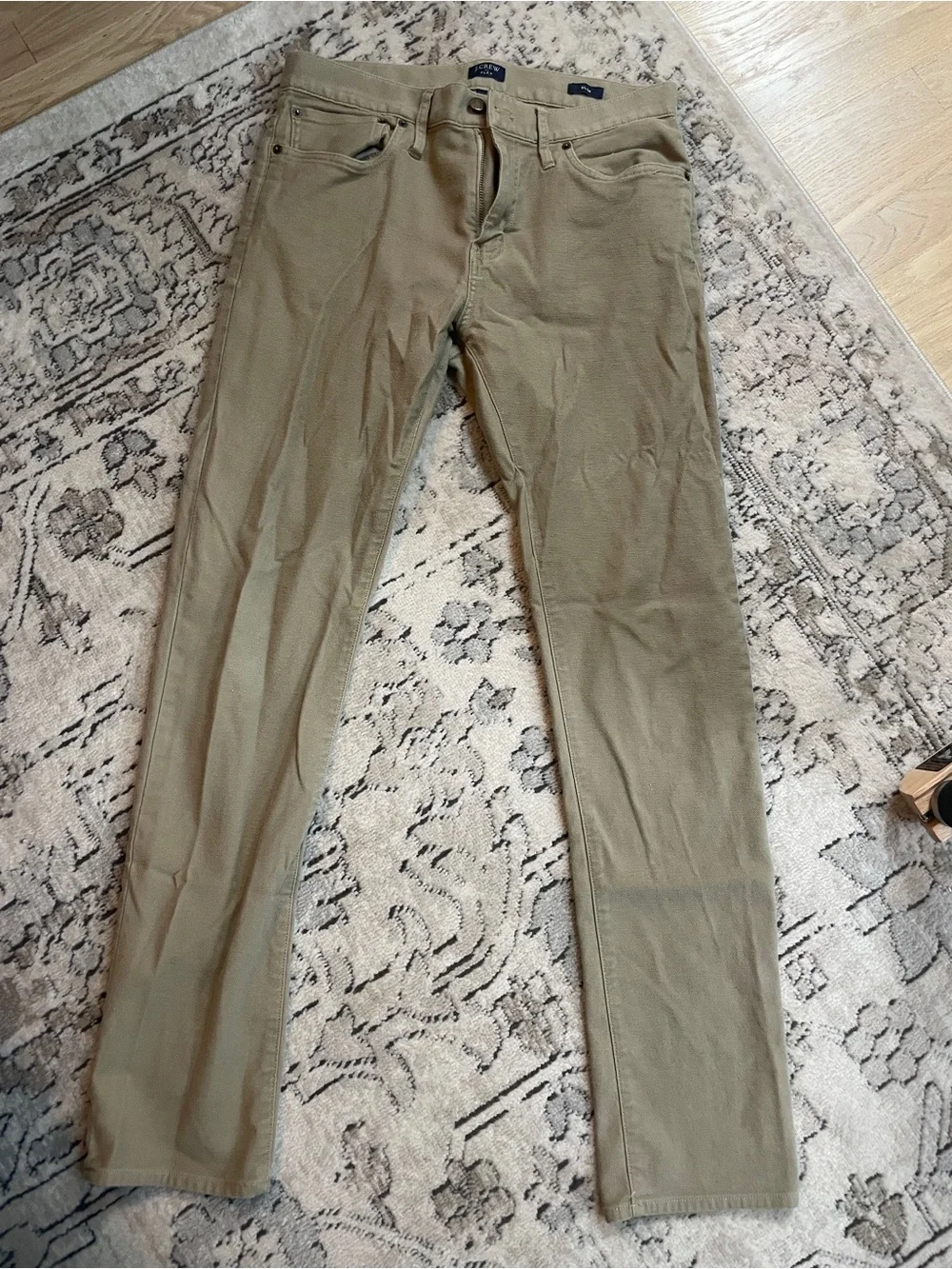 J. Crew Men's Khaki Flex Chino Pants